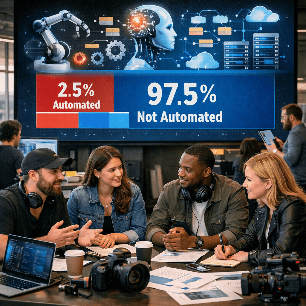 AI Only Automates 2.5% of Your Work & Why That’s Good News